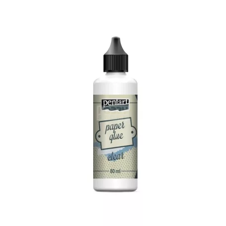Pentart Papírragasztó átlátszó 80 ml