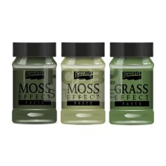   Pentart Moha hatás paszta (Moss & Grass Effect Paste) - világoszöld 34742