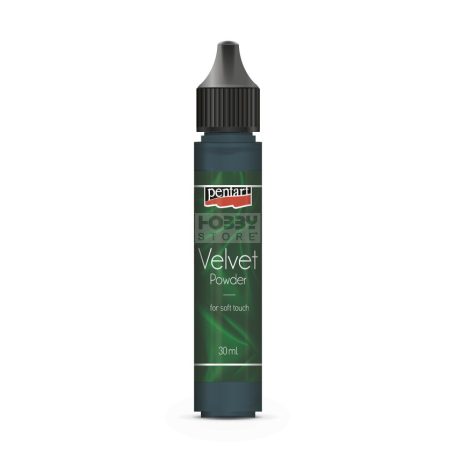 Pentart Bársonypor zöld 30 ml 34797