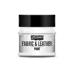 Pentart Textil és bőrfesték fehér 50 ml 34799