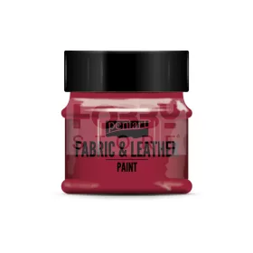Pentart Textil és bőrfesték piros 50 ml 34802