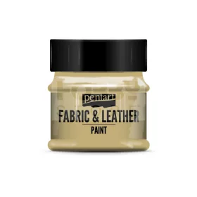 Pentart Textil és bőrfesték világosbarna 50 ml 34808
