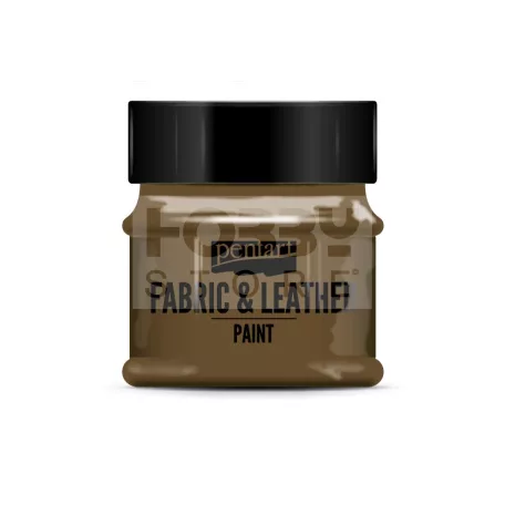 Pentart Textil és bőrfesték sötétbarna 50 ml 34809
