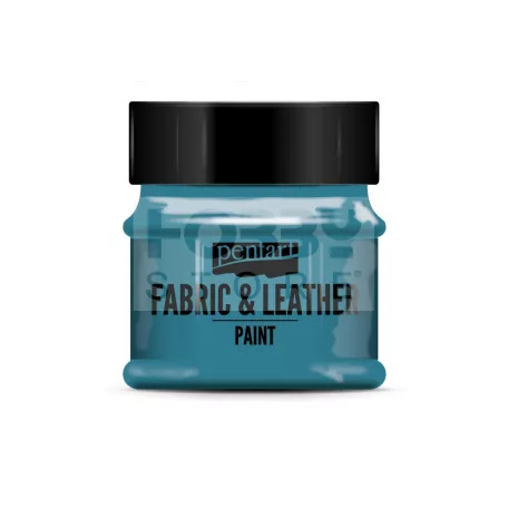 Pentart Textil és bőrfesték türkizkék 50 ml 34814