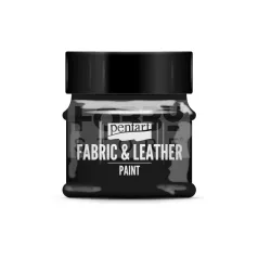 Pentart Textil és bőrfesték fekete 50 ml 34818
