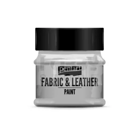 Pentart Textil és bőrfesték ezüst 50 ml 34820