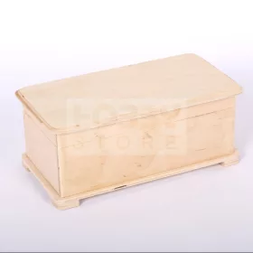 Fadoboz lekerekített téglalap, 21 x 11 x 9 cm - 34846