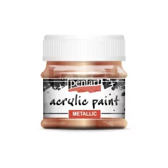   Pentart Metál antikréz színű akrilfesték - hobbi festék 50 ml 3496