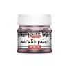 Pentart metál akrilfesték - padlizsán 50 ml