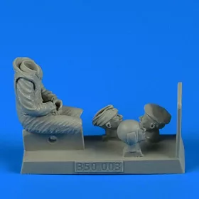   Aerobonus Kriegsmarine sailor-crew for German schnellboats,German Human Torpedoes – 1:35 figura (350003) makett