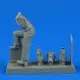 Aerobonus Kriegsmarine WWII sailor for German schnellboats,German Human Torpedoes – 1:35 figura (350006) makett