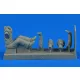 Aerobonus Kriegsmarine WWII sailor for German schnellboats,German Human Torpedoes – 1:35 figura (350007) makett