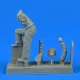 Aerobonus Kriegsmarine WWII Sailor for German schnellboats,German midget a.coastal subm – figura makett