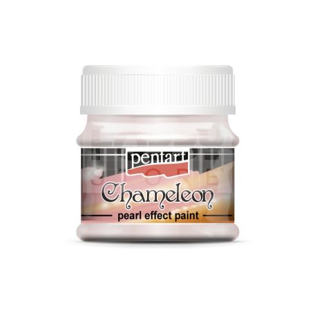 Pentart Chameleon gyöngyház rózsa-türkiz színű akril bázisú hobbi festék 50 ml