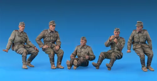 MiniArt German Artillery Tractor T-70 & Gun FK 288 w/crew – 1:35 harcjármű makett