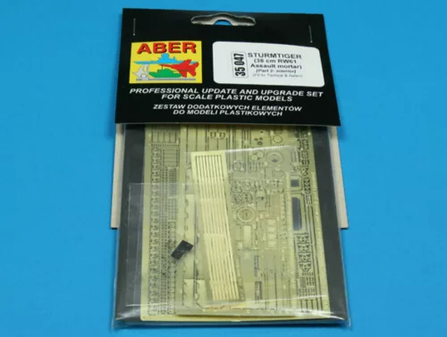 Aber Models Sturmtiger (part2 - interior) - 2. rész: belsőtér-részletező készlet