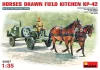 MiniArt Horses drawn field kitchen KP-42 – 1:35 dioráma-kiegészítő