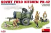 MiniArt Soviet Field Kitchen KP-42 – 1:35 dioráma-kiegészítő