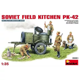   MiniArt Soviet Field Kitchen KP-42 – 1:35 dioráma-kiegészítő