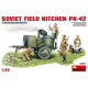MiniArt Soviet Field Kitchen KP-42 – 1:35 dioráma-kiegészítő