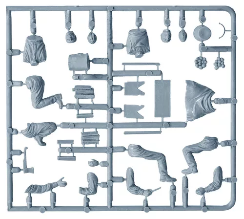 MiniArt Soviet Field Kitchen KP-42 – 1:35 dioráma-kiegészítő