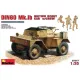 MiniArt British Scout Car Dingo MK. 1b – 1:35 harcjármű makett
