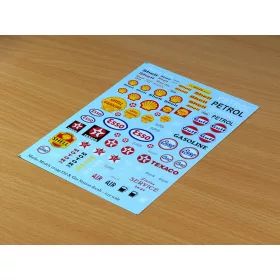   Matho Models Oil & Gas Station decals – matrica- és jelzéskészlet