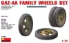 MiniArt GAZ -AA Family Wheels set – 1:35 makett-kiegészítő