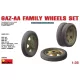 MiniArt GAZ -AA Family Wheels set – 1:35 makett-kiegészítő