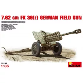   MiniArt 7,62 cm F.K. 39  German Field Gun – 1:35 löveg makett