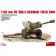 MiniArt 7,62 cm F.K. 39  German Field Gun – 1:35 löveg makett