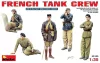 MiniArt French Tank Crew – 1:35 figura makett