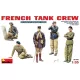 MiniArt French Tank Crew – 1:35 figura makett