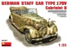 MiniArt German Staff Car MB 170V. Cabriolet – 1:35 autó makett