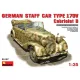 MiniArt German Staff Car MB 170V. Cabriolet – 1:35 autó makett