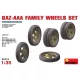 MiniArt GAZ-AAA Family Wheels set – 1:35 makett-kiegészítő