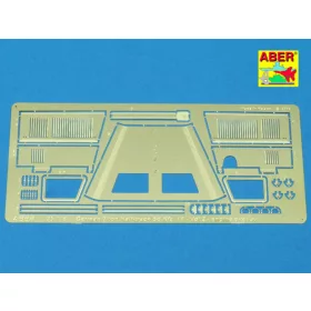   Aber Models Sd.Kfz.11-Vol.2-additional set-engine overlay - Sd.Kfz.11 motortéri részletező készlet