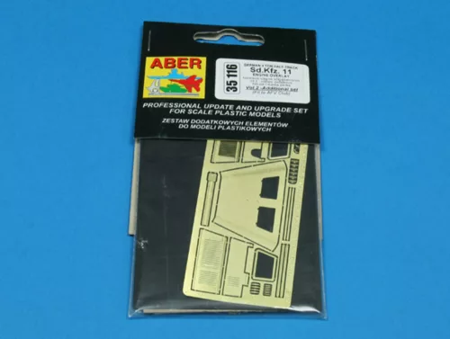 Aber Models Sd.Kfz.11-Vol.2-additional set-engine overlay - Sd.Kfz.11 motortéri részletező készlet
