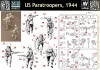 Master Box U.S. Paratroopers 1944 – 1:35 figura makett