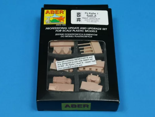 Aber Models Pz.Kpfw. I Ausf A. -Vol 3 additional set - Interior - Pz.Kpfw. I Ausf A. -3. rész – kiegészítő részletező készlet