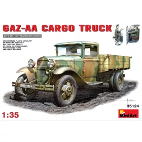 MiniArt GAZ-AA  Cargo Truck – 1:35 teherautó makett