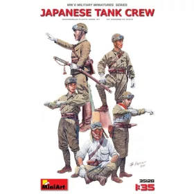 MiniArt Japanese Tank Crew – 1:35 figura makett