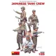 MiniArt Japanese Tank Crew – 1:35 figura makett