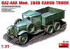MiniArt GAZ-AAA. Mod. 1940. Cargo Truck – 1:35 teherautó makett
