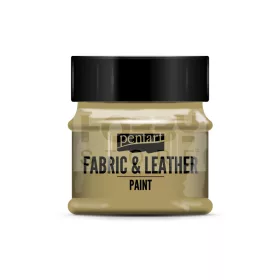 Pentart Textil és bőrfesték csillogó arany 50 ml 35138
