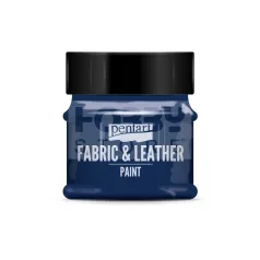 Pentart Textil és bőrfesték csillogó kék 50 ml 35143