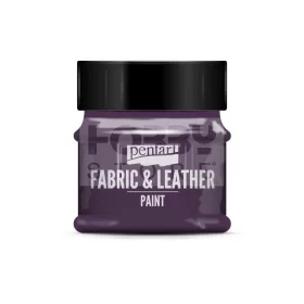 Pentart Textil és bőrfesték csillogó lila 50 ml 35144