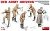 MiniArt Red Army Drivers – 1:35 figura makett