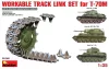 MiniArt Workable Track Link Set for T-70M Light Tank – 1:35 makett-kiegészítő
