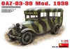MiniArt GAZ-03-30 Mod. 1938 – 1:35 busz makett